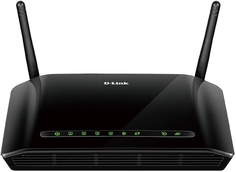 ADSL роутер D-Link DSL-2740U/RA/V2A (черный)