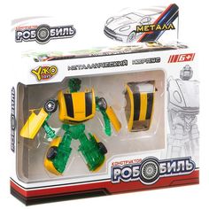 Игрушка-трансформер YAKO Робомобиль (разноцветный)