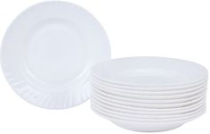 Набор тарелок Rosenberg RGC-325004 (белый)