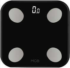 Умные весы MGB Body fat scale Glass Edition (черный)