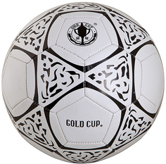 Спортивные товары Gratwest Футбольный мяч gold cup размер 5 матовый (белый)