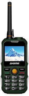 Мобильный телефон Digma Linx A230WT 2G (темно-зеленый)