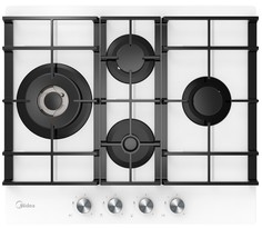 Газовая варочная панель Midea MG697TGW (белый)