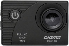 Экшн-камера Digma DiCam 235 (черный)