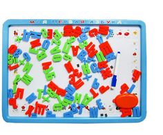 Развивающая игрушка Play Smart Магнитная доска Первая азбука (разноцветный)