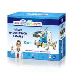 Набор 1TOY Экспериментариум &quot;Робот на солнечной батарее (13 в 1)&quot;