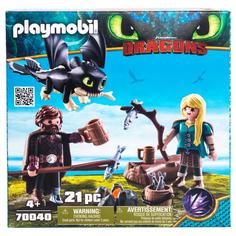 Конструктор PlayMobile Иккинг и Астрид (разноцветный)