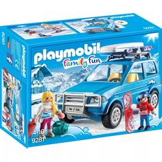 Конструктор PlayMobile Зимний внедорожник (разноцветный)