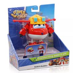 Игрушка Super Wings Трансформер Джетт (команда Строителей)