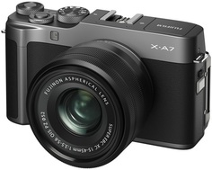 Цифровой фотоаппарат Fujifilm X-A7 Kit 15-45 (темно-серебристый)