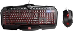 Клавиатура + мышь Thermaltake Tt eSPORTS Challenger Prime RGB Combo (черный)