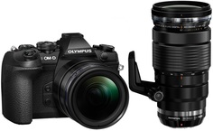 Цифровой фотоаппарат Olympus OM-D E-M1 Mark II Kit ( E-M1 Mark II Body black + EZ-M1240PRO + EZ-M4015 PRO )