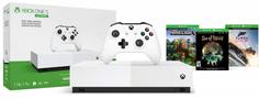 Игровая приставка Microsoft Xbox One S 1TB All Digital (белый)