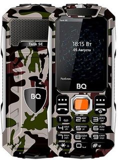 Мобильный телефон BQ BQ-2432 Tank SE (военный зеленый)