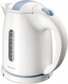 Электрочайник Philips HD4646/70 (бело-голубой)