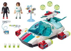 Конструктор PlayMobile Фулгурикс с агентом Джин (разноцветный)