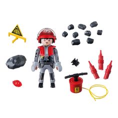 Конструктор PlayMobile Рок-бластер со щебнем (разноцветный)