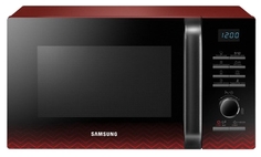 Микроволновая печь Samsung MG23H3115PR (черно-красный)