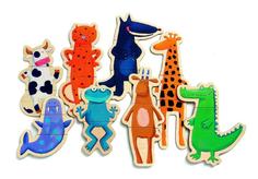 Развивающая игрушка DJECO Забавные животные (разноцветный)