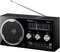 Радиоприемник Panasonic RF-800UEE-K + батарейки