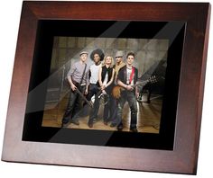 Цифровая фоторамка Ritmix RDF-808W (темно-коричневый)