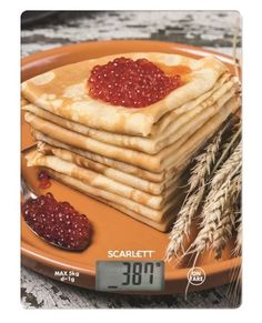 Кухонные весы Scarlett SC-KS57P45 (с рисунком)