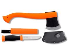 Набор Mora OUTDOOR KIT MG ORANGE Нож+Топор (оранжевый, черный)