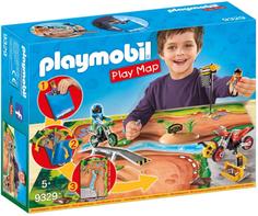 Конструктор PlayMobile Мототрасса (разноцветный)