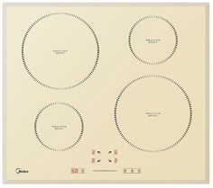 Индукционная варочная панель Midea MIH64721FIV (бежевый)