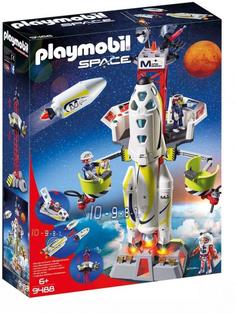 Конструктор PlayMobile Ракета-носитель с космодромом (разноцветный)
