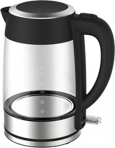Электрочайник Midea МК-8002 (черный, нержавеющая сталь)