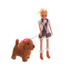 Игрушка Bonna Кукла Leila с собачкой и аксессуарами (разноцветный)