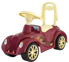 Транспорт Орион Машинка-каталка 900 Ретро (бордовый)