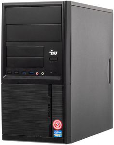 Системный блок iRU Office 225 MT 1176400 (черный)