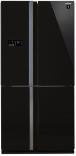 Холодильник Sharp SJ-FS97VBK (черное стекло)
