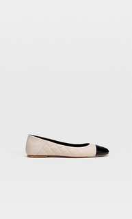 Стеганые балетки Stradivarius