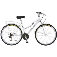 Велосипед Schwinn Discover Womens (2019), 21 скорость, цвет белый