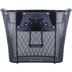 Корзина Oxford Quick Release Front Mesh Basket быстросъёмная, цвет чёрный