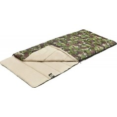 Спальный мешок Jungle Camp Traveller Comfort XL, широкий, левая молния, цвет камуфляж