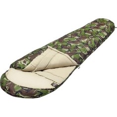 Спальный мешок Jungle Camp Hunter, трехсезонный, левая молния, цвет камуфляж