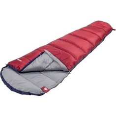 Спальный мешок Jungle Camp Scout JR, левая молния, цвет синий/красный