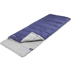 Спальный мешок Jungle Camp Avola Comfort XL, широкий, левая молния, цвет синий