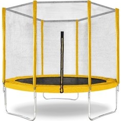 Батут КМС Trampoline 8 диаметр 2,4 м жёлтый