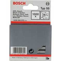 Скобы для степлера Bosch 16мм тип 55 1000шт (1.609.200.372)