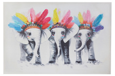 Репродукция Слонята-индейцы Hoff