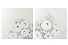 Модульная картина из 2 частей Цветы Hoff