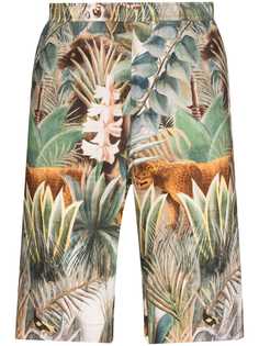 Endless Joy шорты Equatorial Jungle с принтом