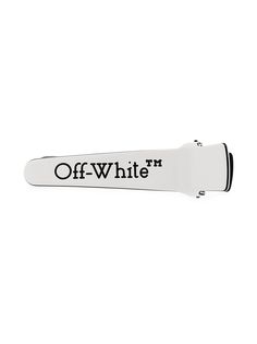 Off-White заколка для волос с логотипом