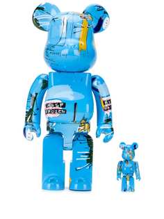Medicom Toy комплект игрушек x Jean-Michel Basquiat Bearbrick