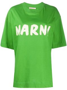 Marni футболка с логотипом